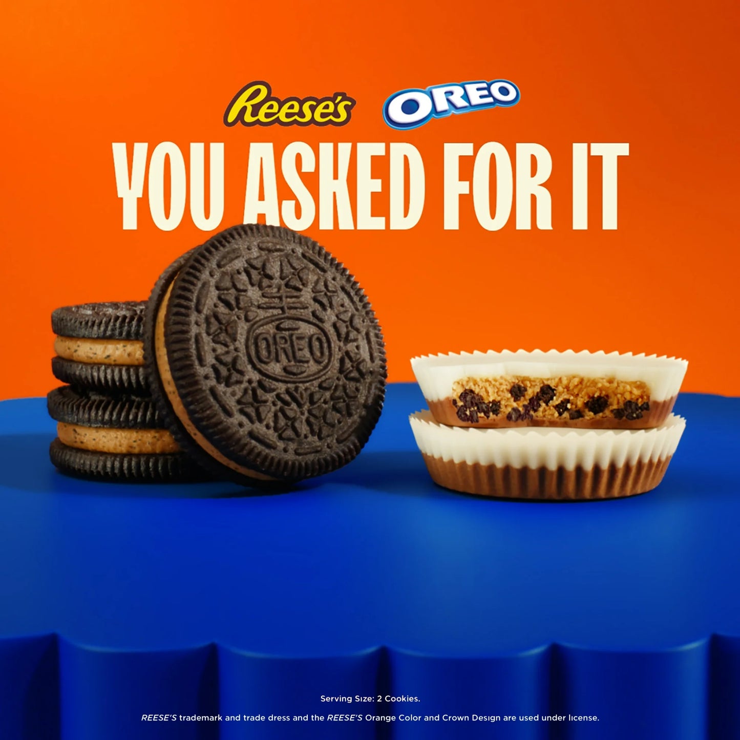 OREO REESE'S Peanut Buttery Creme Chocolate Sandwich Cookies, Limited Edition, 10.81 oz
