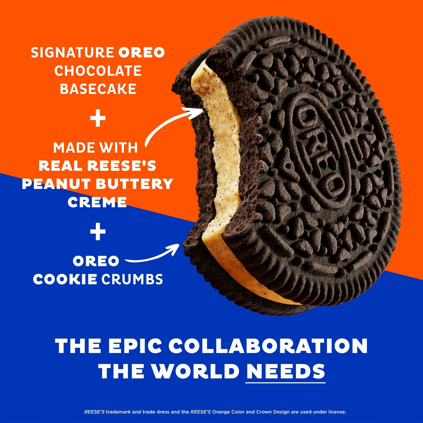 OREO REESE'S Peanut Buttery Creme Chocolate Sandwich Cookies, Limited Edition, 10.81 oz