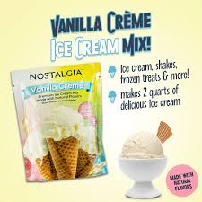 Ice Cream Maker Supply Bundle – 5-Piece Set with 8 lb Rock Salt & 4 Gourmet Ice Cream Mix Packets (Vanilla, Chocolate, Strawberry, Cookies & Cream)