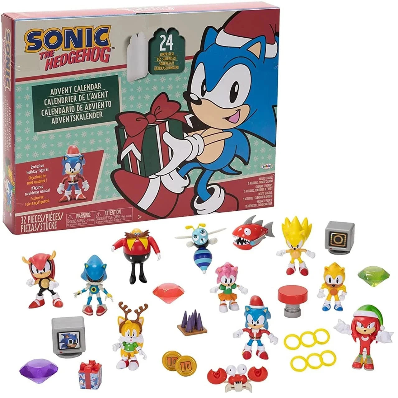 New Best Sonic The Hedgehog Advent Calendar 2025 - 24 Surprises with Exclusive