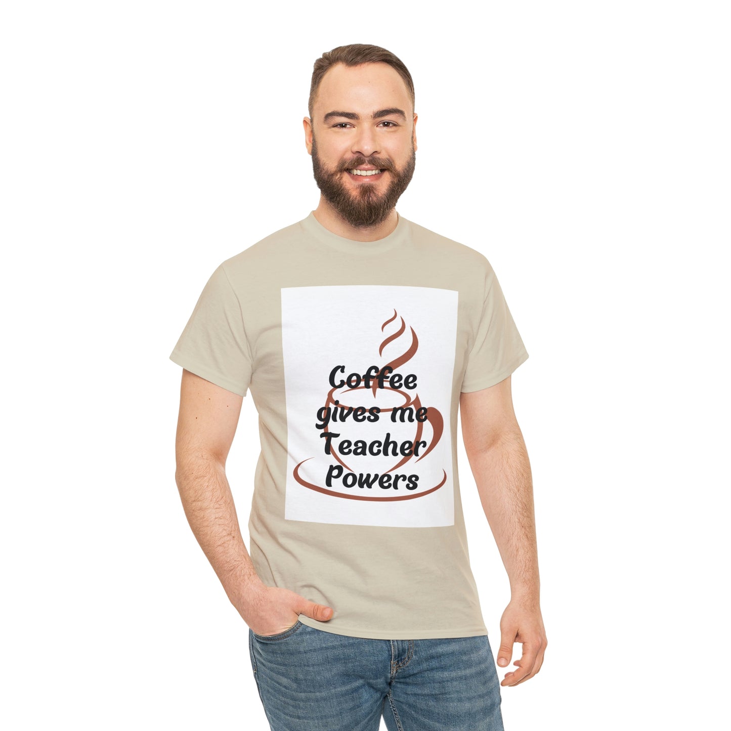 Coffee gives me Teacher Powers T-Shirt