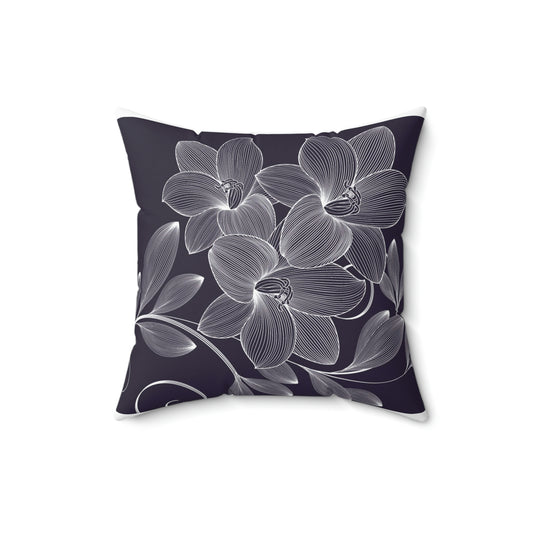 Spun Polyester Square Pillow