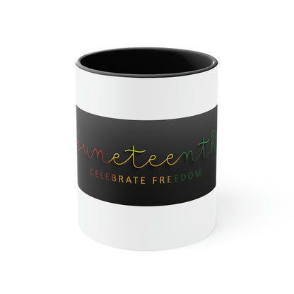 Juneteenth Freedom Coffee Mug, 11oz