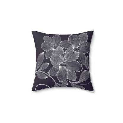 Spun Polyester Square Pillow