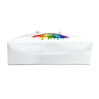 Open Mouth Rainbow Lip Weekender Bag
