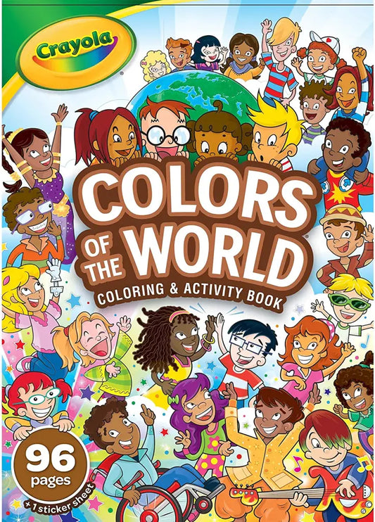 Crayola Colors of the World Coloring & Activity Book (96