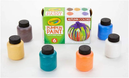 Crayola Pumplin Paint - 6 Autumn Colors - Drawing & Painting