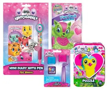 Hatchimals 4pc Fun Gift Set - Stationery