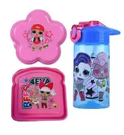 L.O.L. Surprise! 3pc Lunch/Snack Set with 16oz Water Bottle