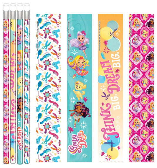 Nickelodeon Sunny Day Pencils & Slap Rulers Set -