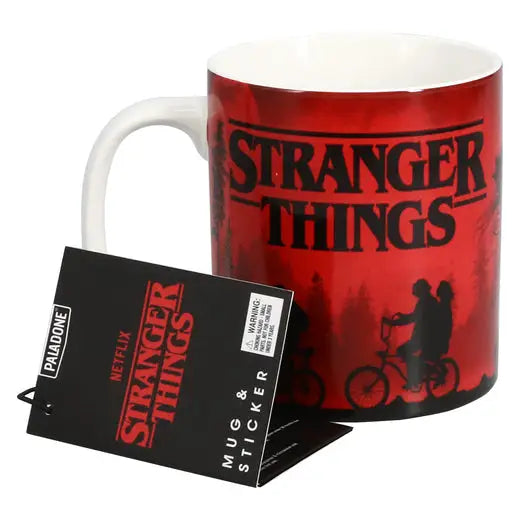 Stranger Things Mug with Sticker - Coffee Mug