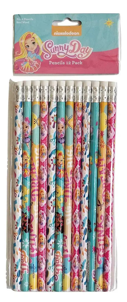 Sunny Day Pencils 12 Count - Pencils